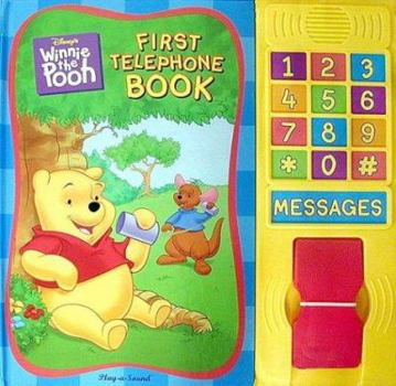 Hardcover Disney's Winnie-the-Pooh: First Telephone Book