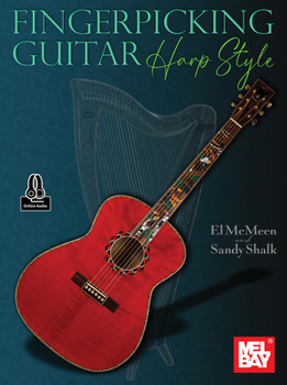 Paperback Fingerpicking Guitar Harp Style Book