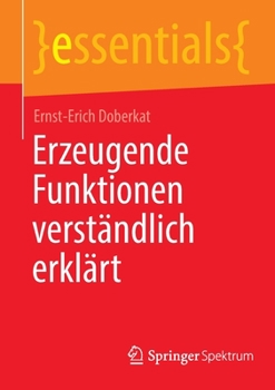 Paperback Erzeugende Funktionen Verständlich Erklärt [German] Book