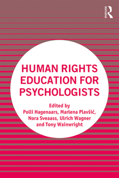 Paperback Human Rights Education for Psychologists Book