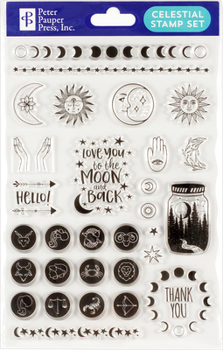 Misc. Celestial Clear Stamp Set Book