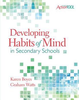 Paperback Developing Habits of Mind in Secondary Schools: An ASCD Action Tool Book