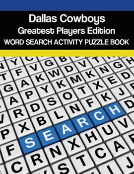 Dallas Cowboys Greatest Players Word Search Activity Puzzle Book