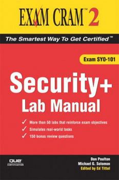 Paperback Security+ Exam Cram 2 Lab Manual Book