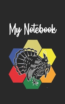 Paperback My Notebook: Turkey Retro And Vintage Style 100 Pages And Lined Book