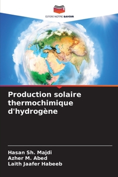 Paperback Production solaire thermochimique d'hydrogène [French] Book