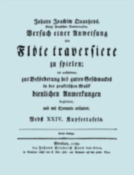 Paperback Versuch einer Anweisung die Flöte traversiere zu spielen. [Facsimile of 1789 edition.] [German] Book