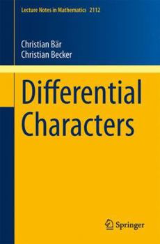 Paperback Differential Characters Book