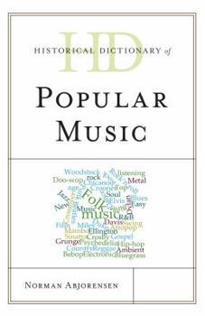 Hardcover Historical Dictionary of Popular Music Book