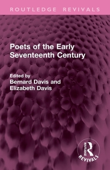 Paperback Poets of the Early Seventeenth Century Book