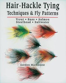 Paperback Hair-Hackle Tying Techniques & Fly Patterns Book