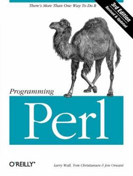 Paperback Programming Perl Book