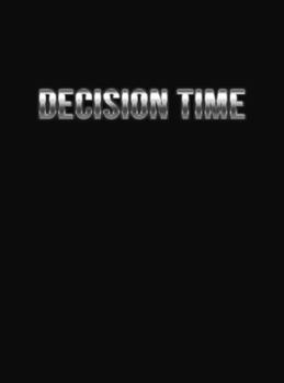 Hardcover Decision Time [Large Print] Book