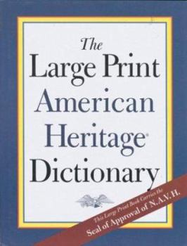 The Large Print American Heritage Dictionary, Revised Edition