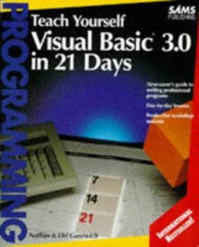 Paperback Teach Yourself Visual Basic 3.0 in 21 Days Book
