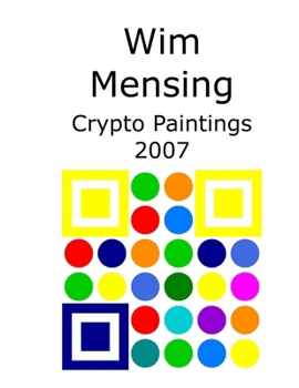 Paperback Wim Mensing Crypto Paintings 2007 Book