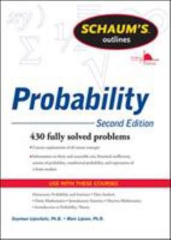 Paperback Schaum's Outline of Probability, Second Edition Book