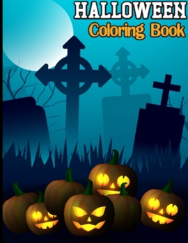 Halloween Coloring Book: Best Halloween Costume Activity Coloring Books for Kids, Girls, and Boys - 8.5x11 Inch 100 Pages Composition Funny Halloween ... for Kids, Funny Halloween Coloring Books