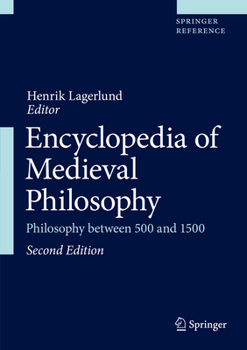 Hardcover Encyclopedia of Medieval Philosophy: Philosophy Between 500 and 1500 Book