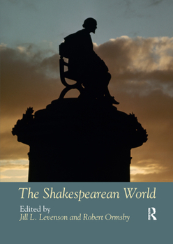 Paperback The Shakespearean World Book
