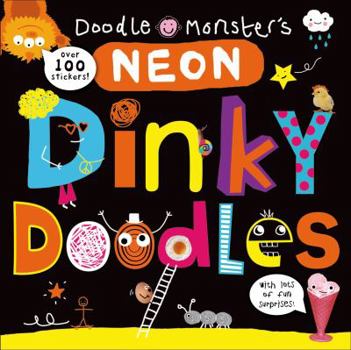 Paperback Neon Dinky Doodles Book