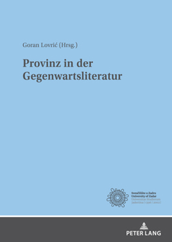 Hardcover Provinz in der Gegenwartsliteratur [German] Book