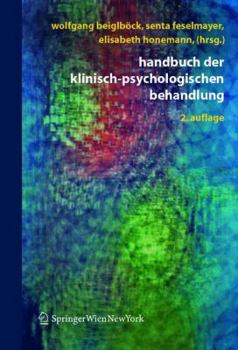 Hardcover Handbuch Der Klinisch-Psychologischen Behandlung [German] Book
