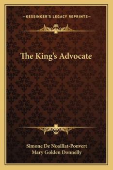 Paperback The King's Advocate Book