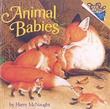 Library Binding Animal Babies Book