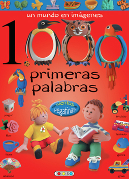 Paperback 1000 Primeras Palabras: Con Cientos de Pegatinas [Spanish] Book