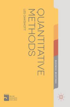 Paperback Quantitative Methods Book