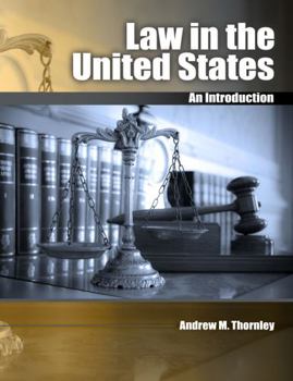 Paperback Law in the United States: An Introduction Book