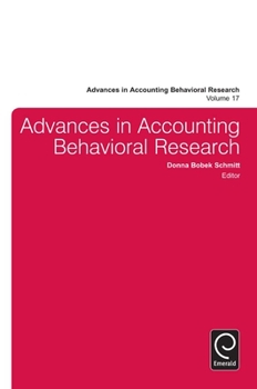 Advances in Accounting Behavioral Research