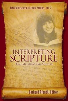 Paperback Interpreting Scripture: Bible Questions and Answers Book