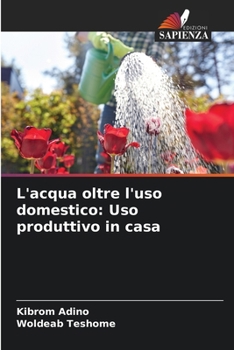 Paperback L'acqua oltre l'uso domestico: Uso produttivo in casa [Italian] Book