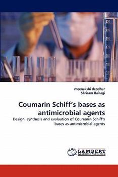 Paperback Coumarin Schiff's bases as antimicrobial agents Book