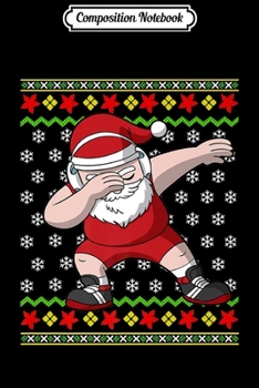 Composition Notebook: Wrestling Ugly Christmas Wrestler Santa Claus Gift Premium  Journal/Notebook Blank Lined Ruled 6x9 100 Pages