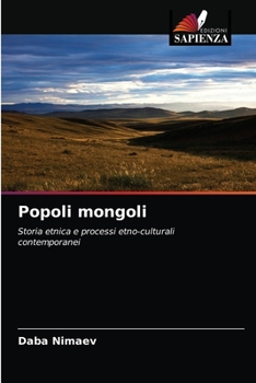 Paperback Popoli mongoli [Italian] Book