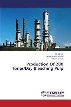 Paperback Production Of 200 Tones/Day Bleaching Pulp Book