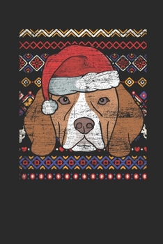 Ugly Christmas Sweater - Beagle: Small Lined Notebook – Christmas Gift for Kids, Women, Men Girls And Boys