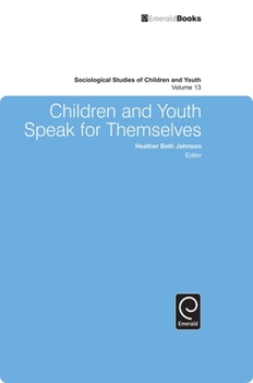 Hardcover Children and Youth Speak for Themselves Book