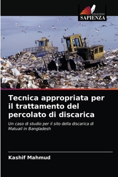 Paperback Tecnica appropriata per il trattamento del percolato di discarica [Italian] Book