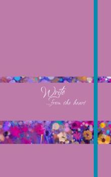 Imitation Leather Write Journal (Orchid): ...from the Heart Book