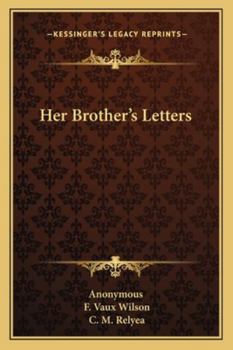 Paperback Her Brother's Letters Book