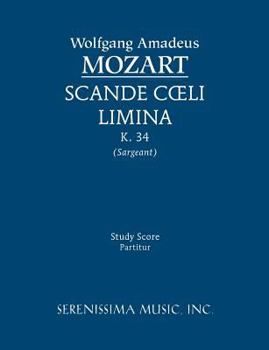 Paperback Scande coeli limina, K.34: Study score [Latin] Book