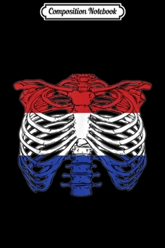 Composition Notebook: Skeleton Netherlands Halloween Dutch Journal/Notebook Blank Lined Ruled 6x9 100 Pages