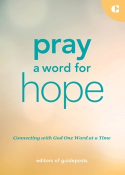 Paperback Pray a Word for Hope Book