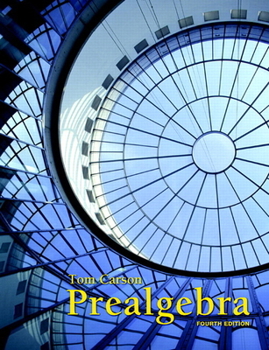 Paperback Prealgebra Book