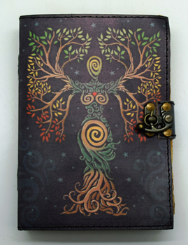 Hardcover Color Goddess Tree of Life Journal Book