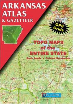 Paperback Arkansas Atlas and Gazetteer Book